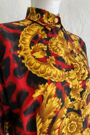 Baroque Animal Print Shirt
