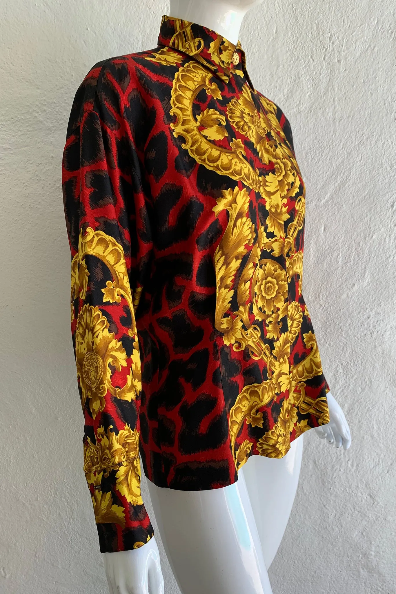 Baroque Animal Print Shirt