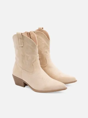 Baxter Ada Boots Cream
