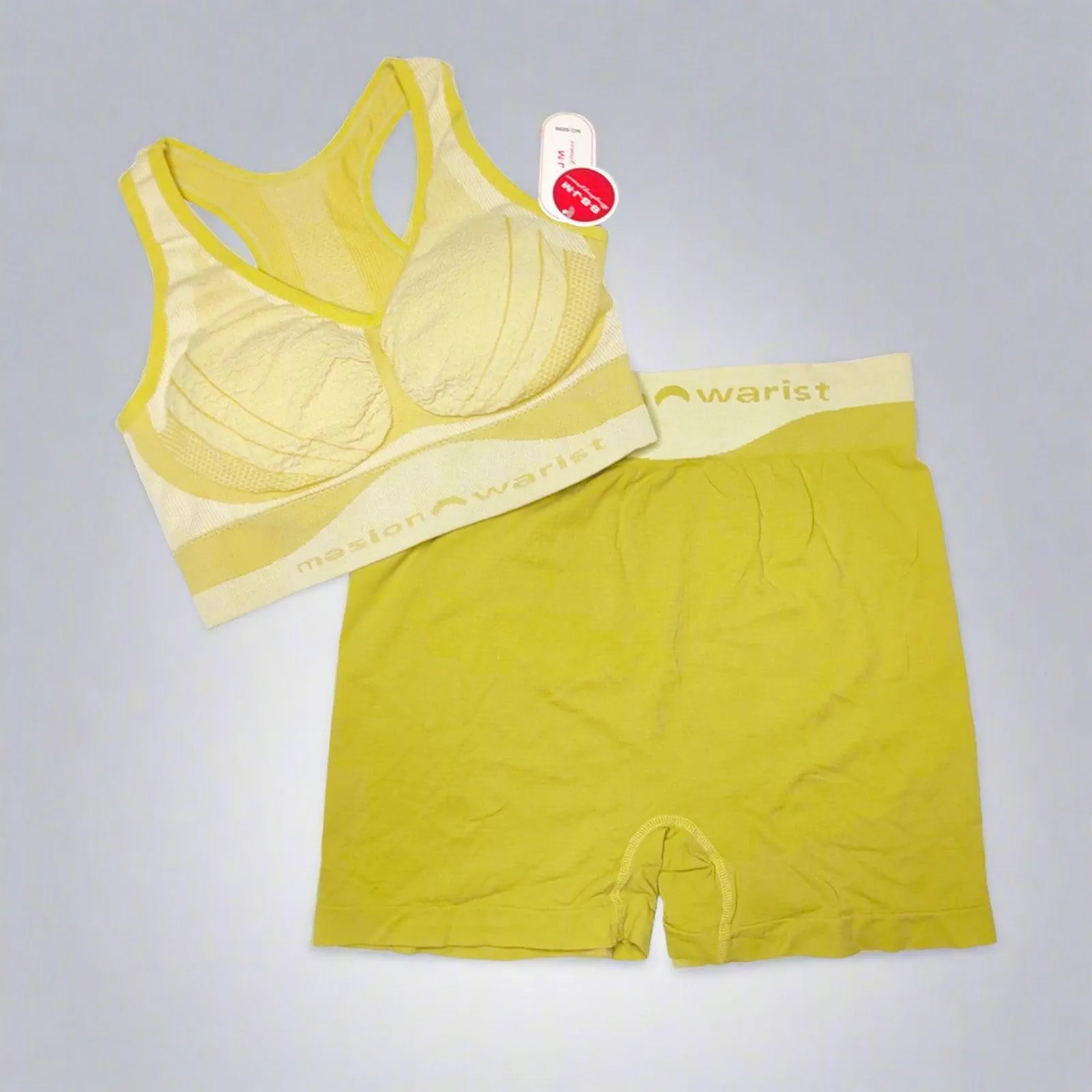 BBJM Masion Warist Sports Bra & Panty Set Free Size - 6896