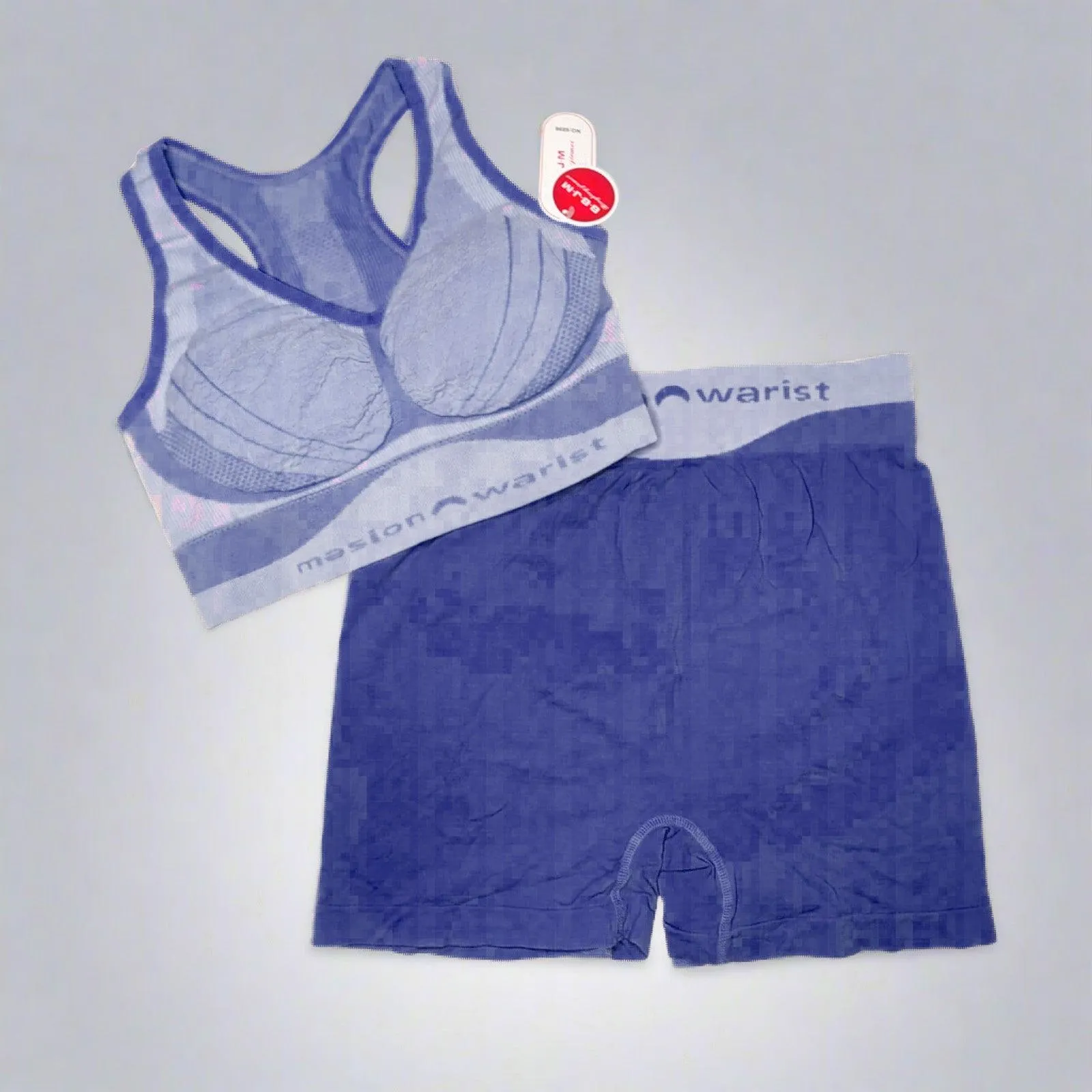BBJM Masion Warist Sports Bra & Panty Set Free Size - 6896