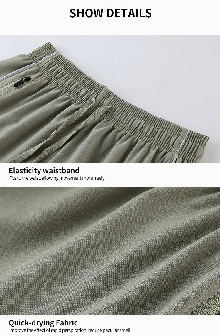 Belt Lining With Inner Tape Workout Shorts