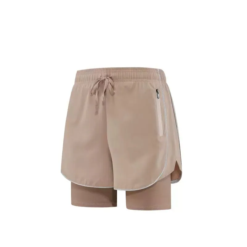Belt Lining With Inner Tape Workout Shorts