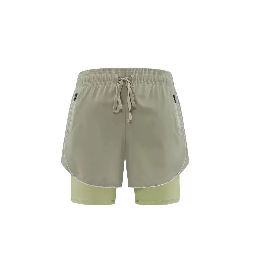 Belt Lining With Inner Tape Workout Shorts
