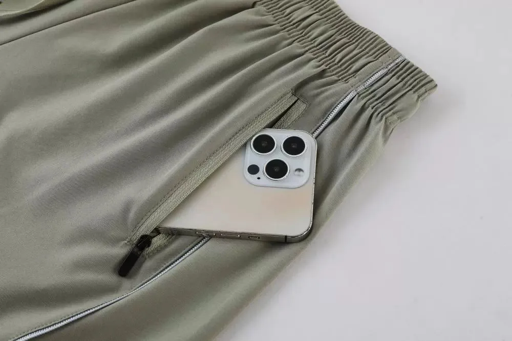Belt Lining With Inner Tape Workout Shorts