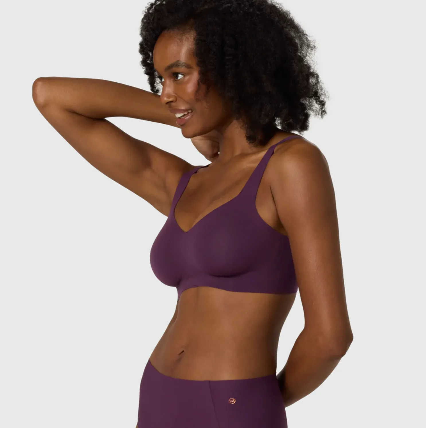 Beyond Bra in Plum