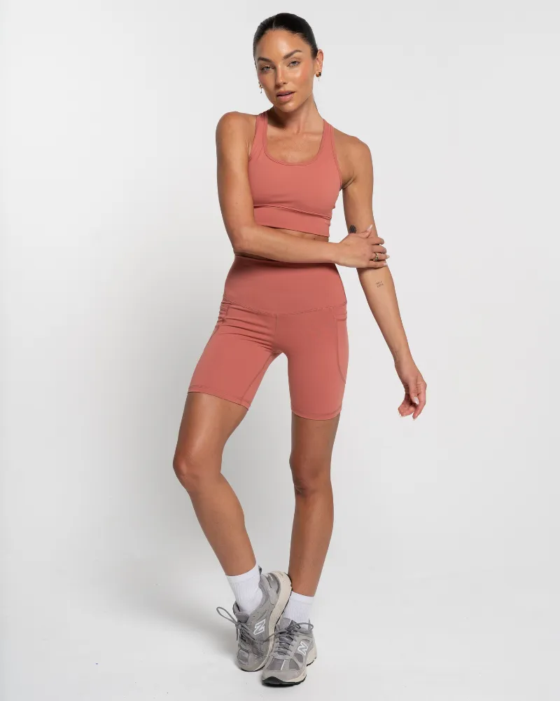 Bike Short - Terracotta