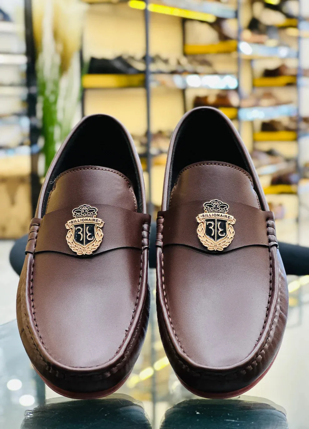 BILI BROWN LOAFFERS