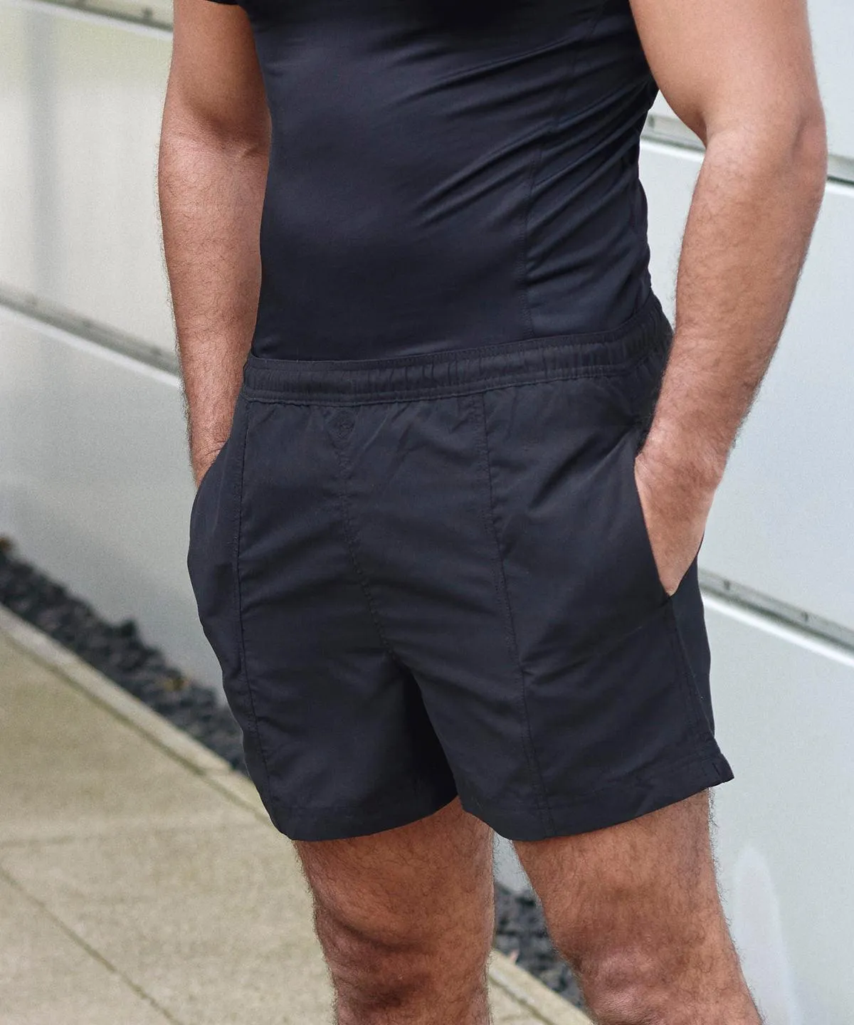 Black - All-purpose lined shorts