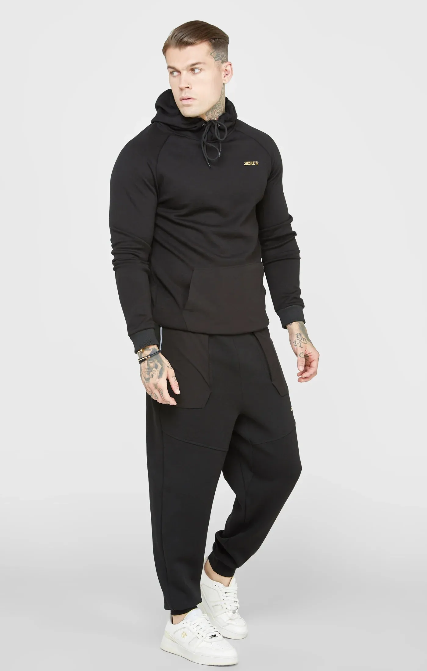 Black Sports Hoodie