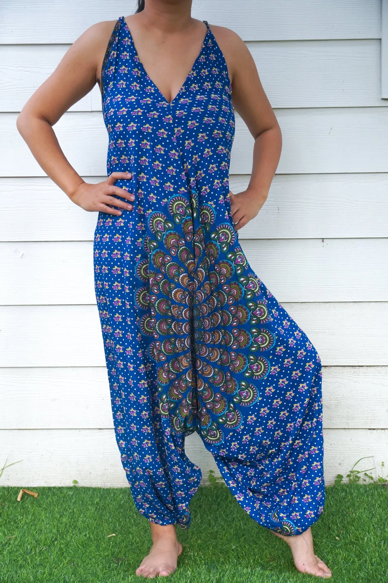 Blue Chakra Romper