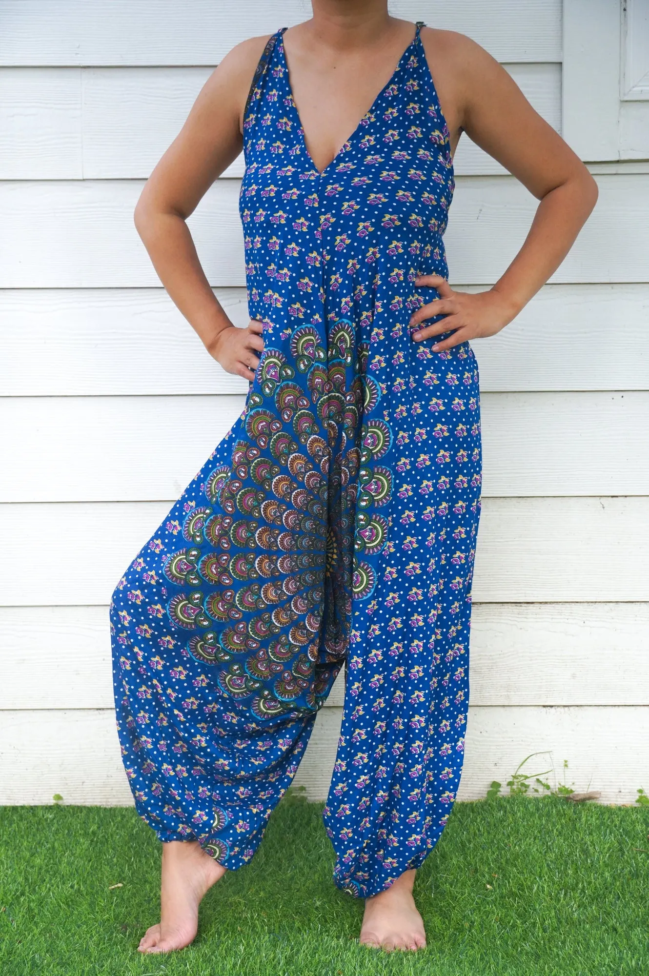 Blue Chakra Romper