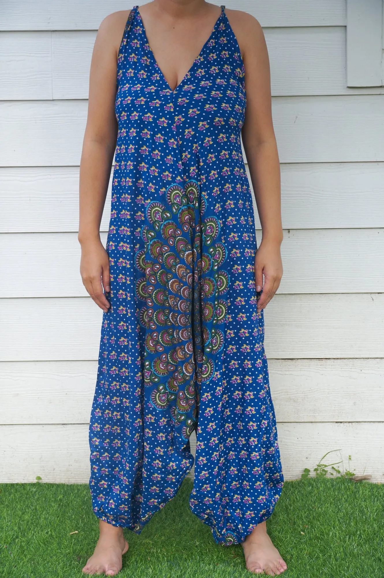 Blue Chakra Romper
