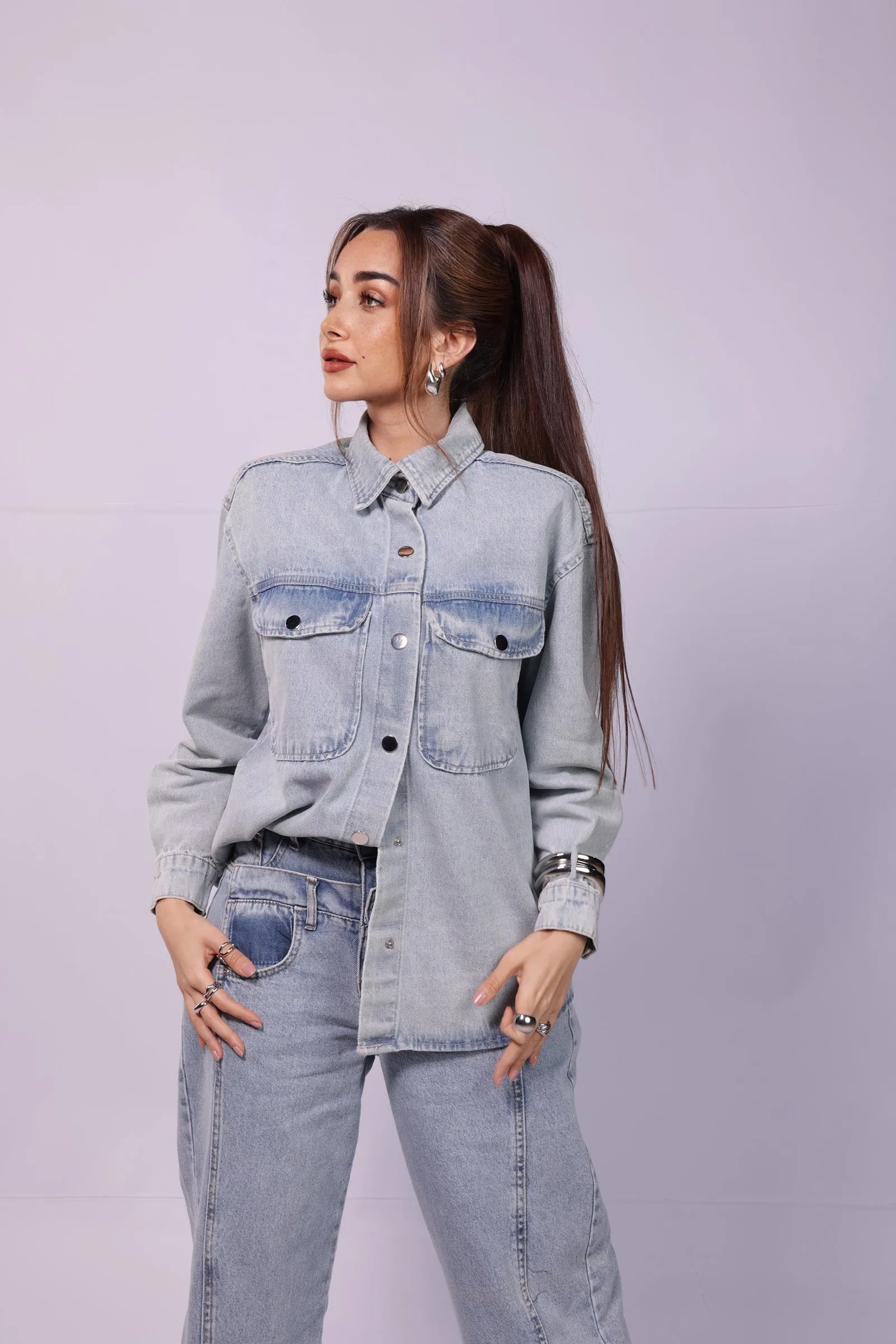 Blue Denim Shirt