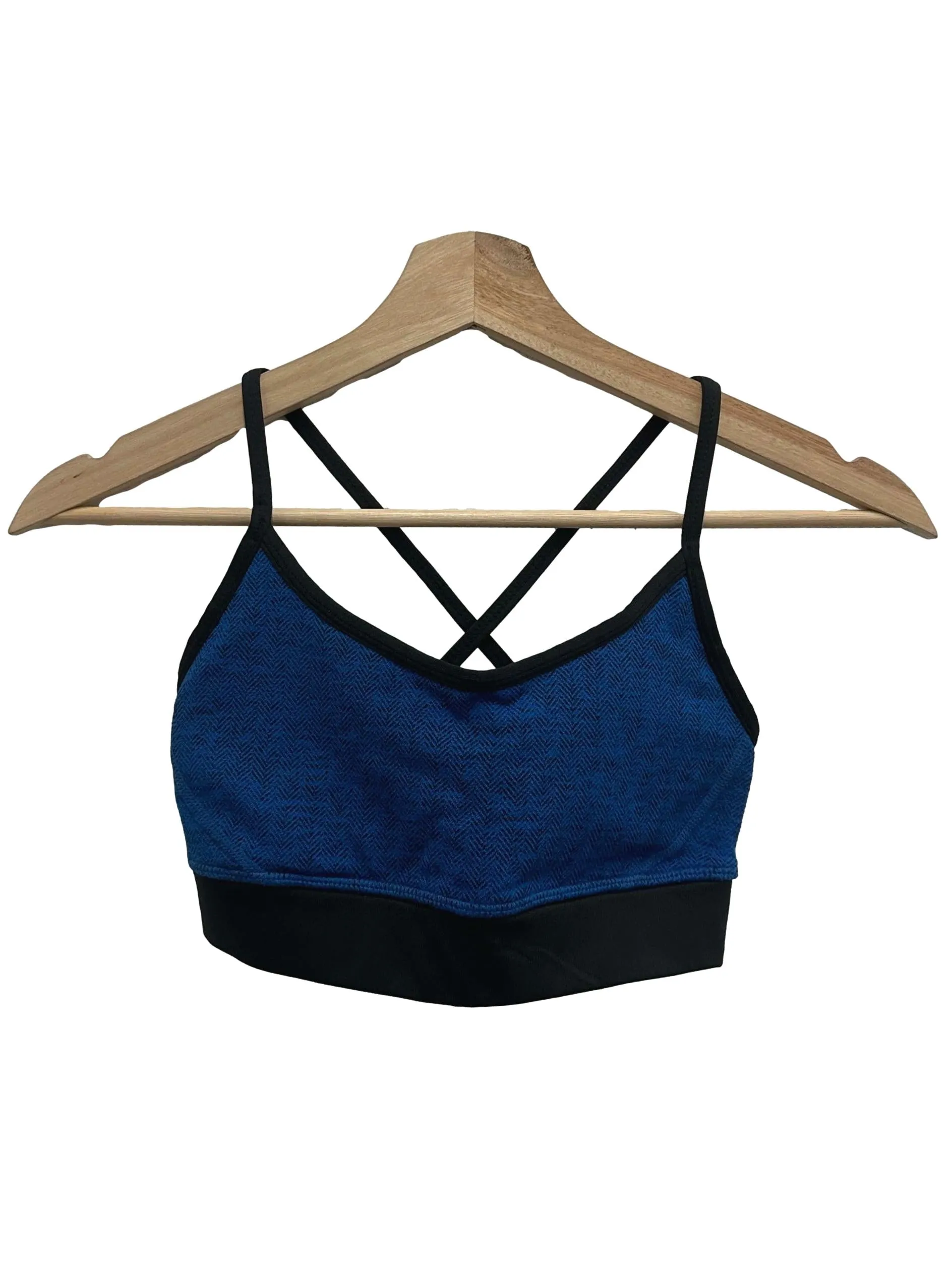 Blue Sports Bra