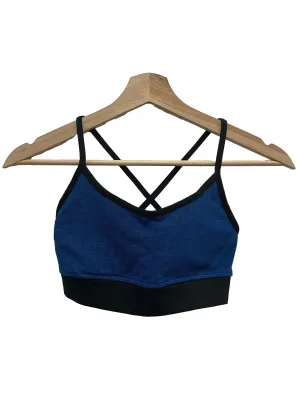 Blue Sports Bra