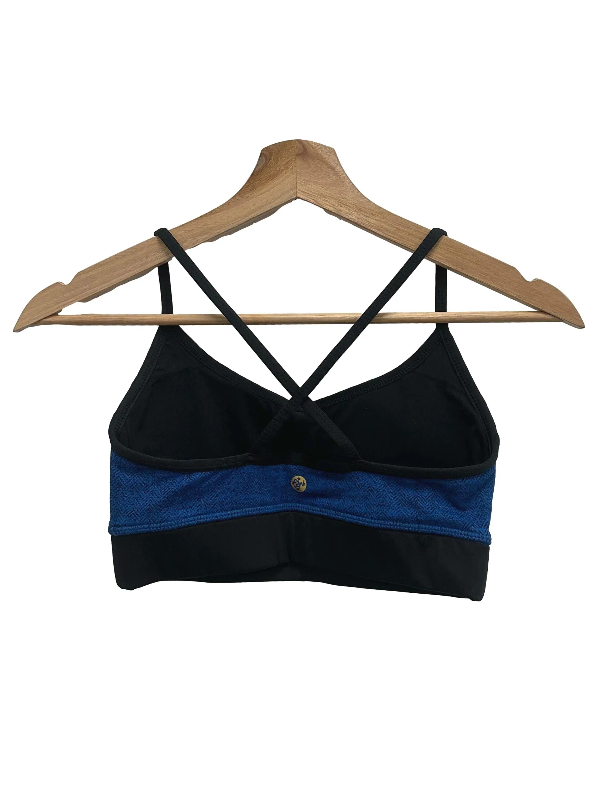 Blue Sports Bra