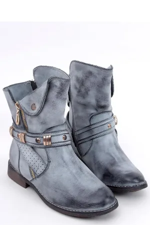 Blue Stylish Boots