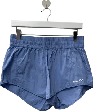 Bo   Tee Elasticated Mini Shorts In Lavender Blue UK S