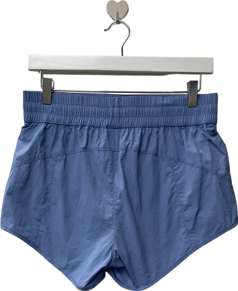 Bo   Tee Elasticated Mini Shorts In Lavender Blue UK S