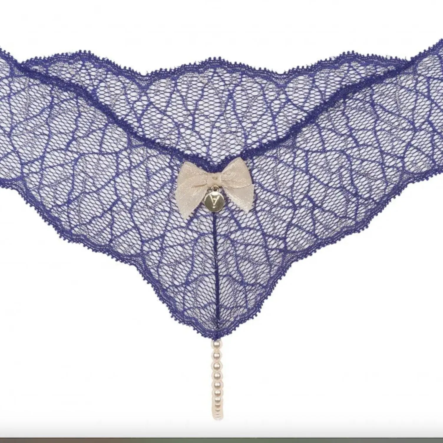 Bracli Sydney Single Strand Thong in Blue