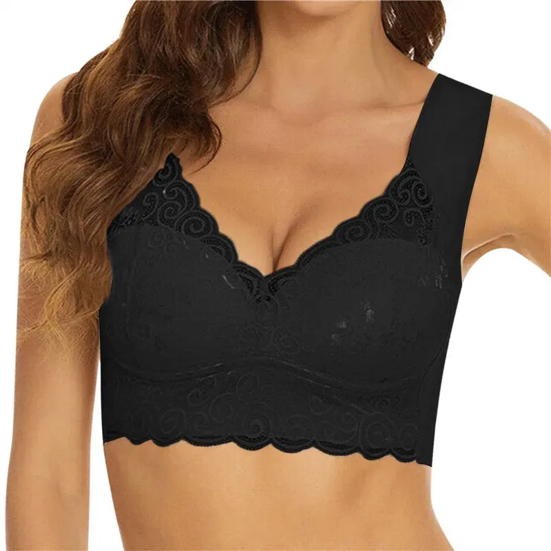 Breathable Seamless One-Piece Bra: Sexy Comfort in Large Sizes