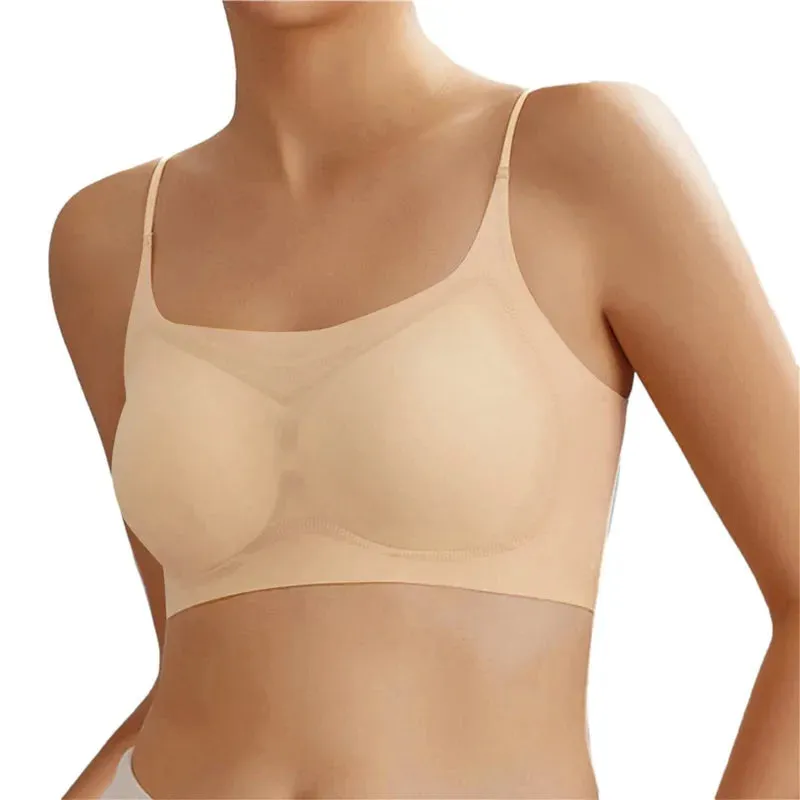 Breathable Seamless One-Piece Bra: Sexy Comfort in Large Sizes