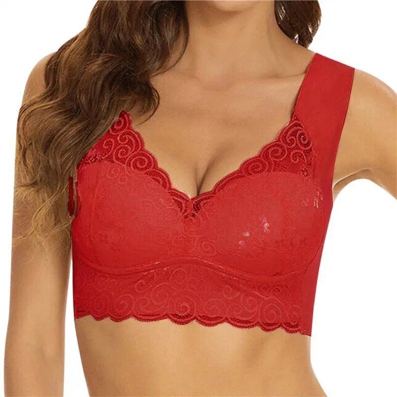 Breathable Seamless One-Piece Bra: Sexy Comfort in Large Sizes