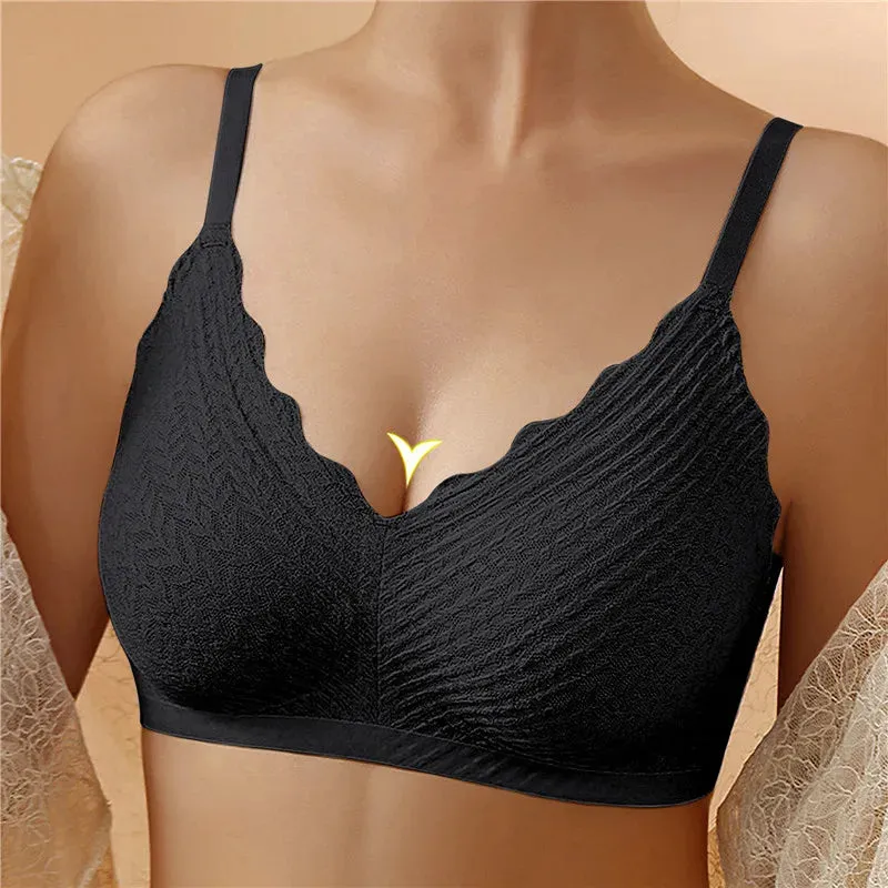 Breathable Seamless One-Piece Bra: Sexy Comfort in Large Sizes