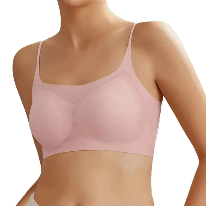 Breathable Seamless One-Piece Bra: Sexy Comfort in Large Sizes