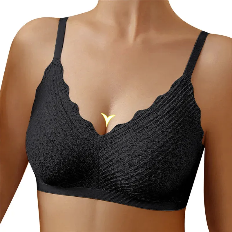 Breathable Seamless One-Piece Bra: Sexy Comfort in Large Sizes