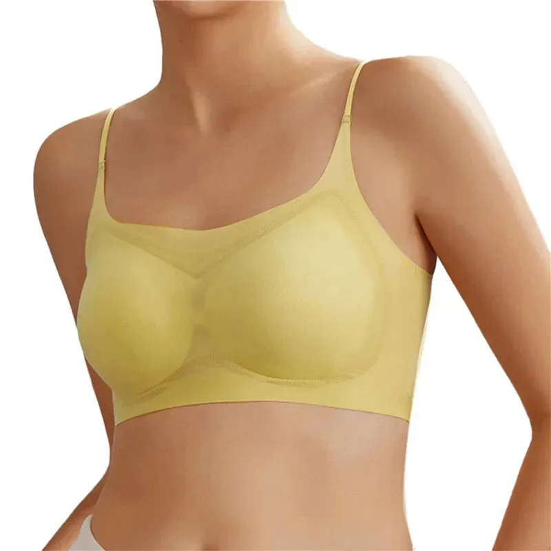 Breathable Seamless One-Piece Bra: Sexy Comfort in Large Sizes