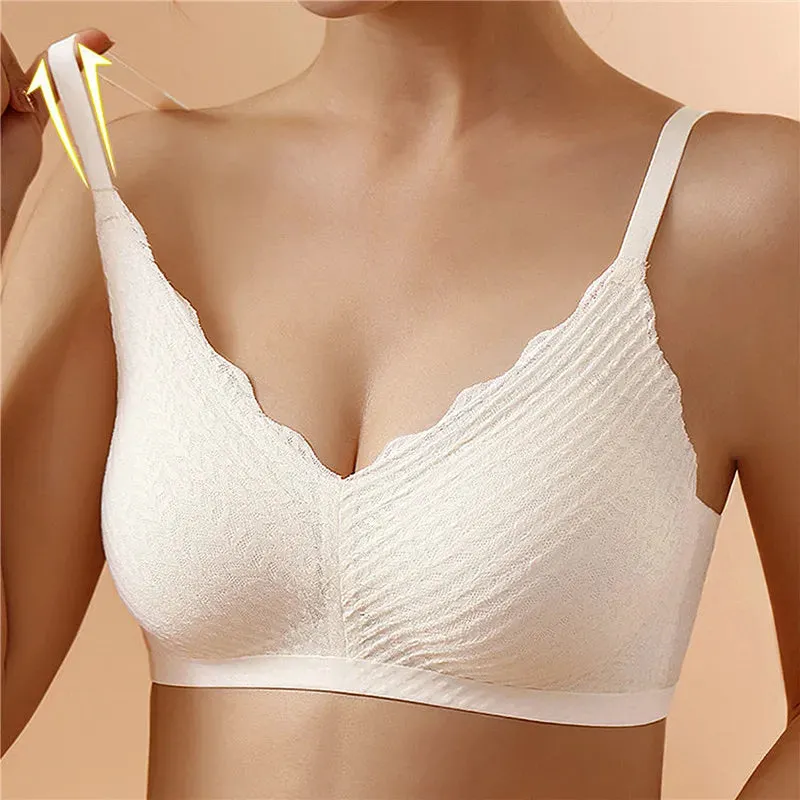 Breathable Seamless One-Piece Bra: Sexy Comfort in Large Sizes
