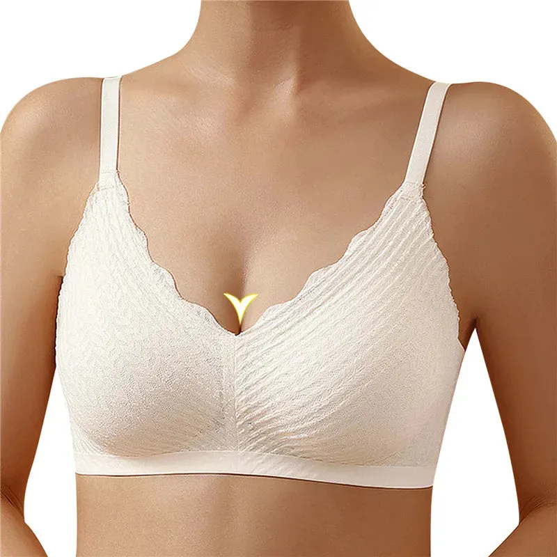 Breathable Seamless One-Piece Bra: Sexy Comfort in Large Sizes