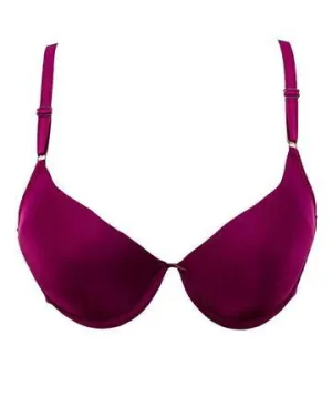 Bridal Fashionable Magenta Bra - Single Padded,Under Wired Bra - By Women Jou Jou