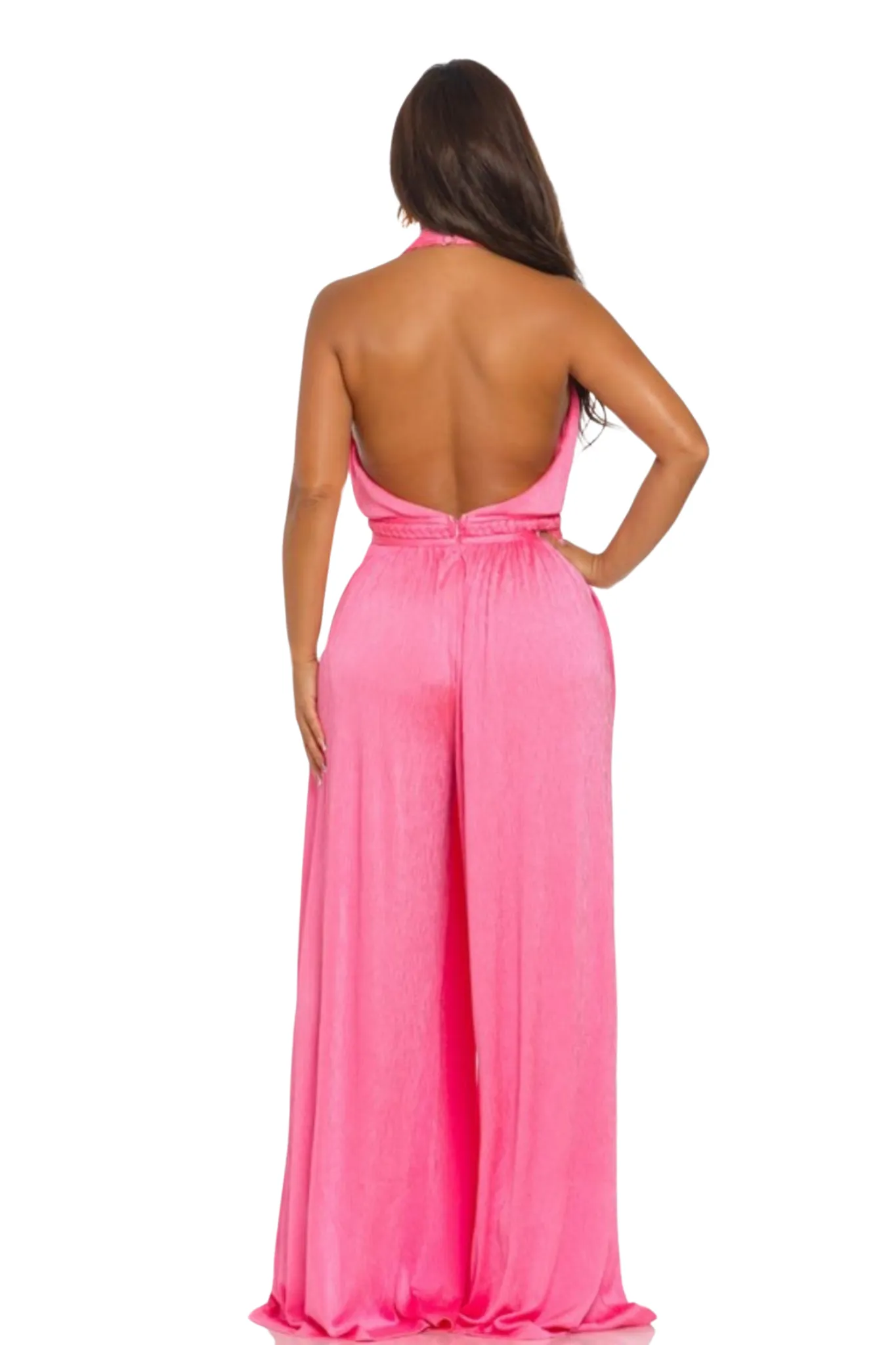 Brilla Lace Up Jumpsuit