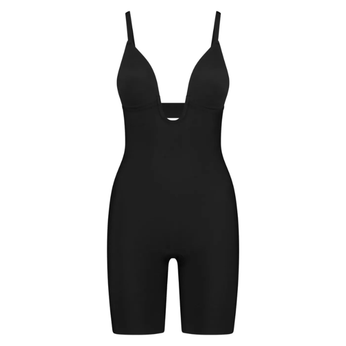 Bye Bra Sculpting Deep V Bodysuit | Black