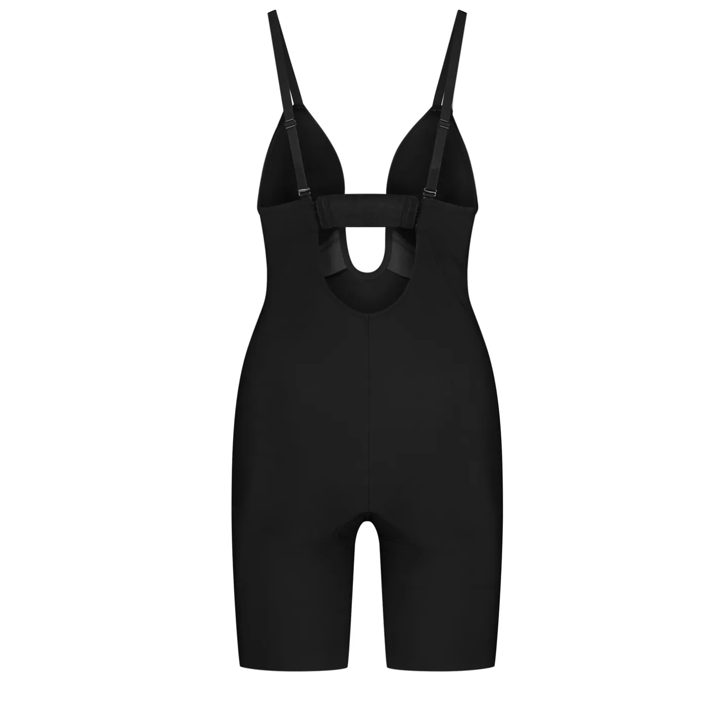 Bye Bra Sculpting Deep V Bodysuit | Black