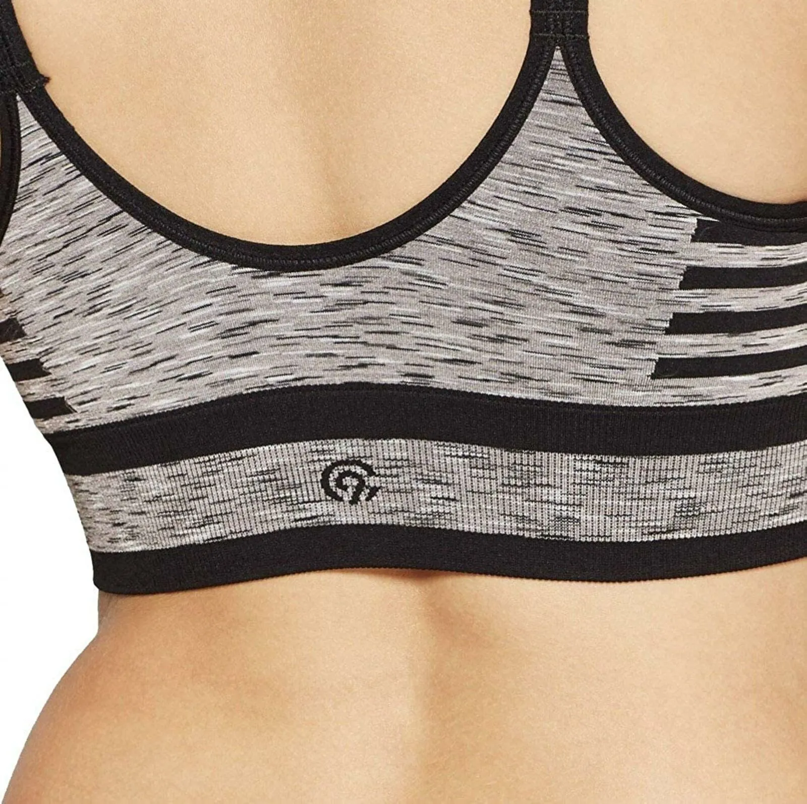 C9 Champion Women's Scoop Neck Spacedye Seamless Sports Bra