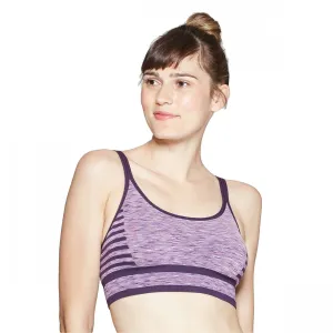 C9 Champion Women's Scoop Neck Spacedye Seamless Sports Bra