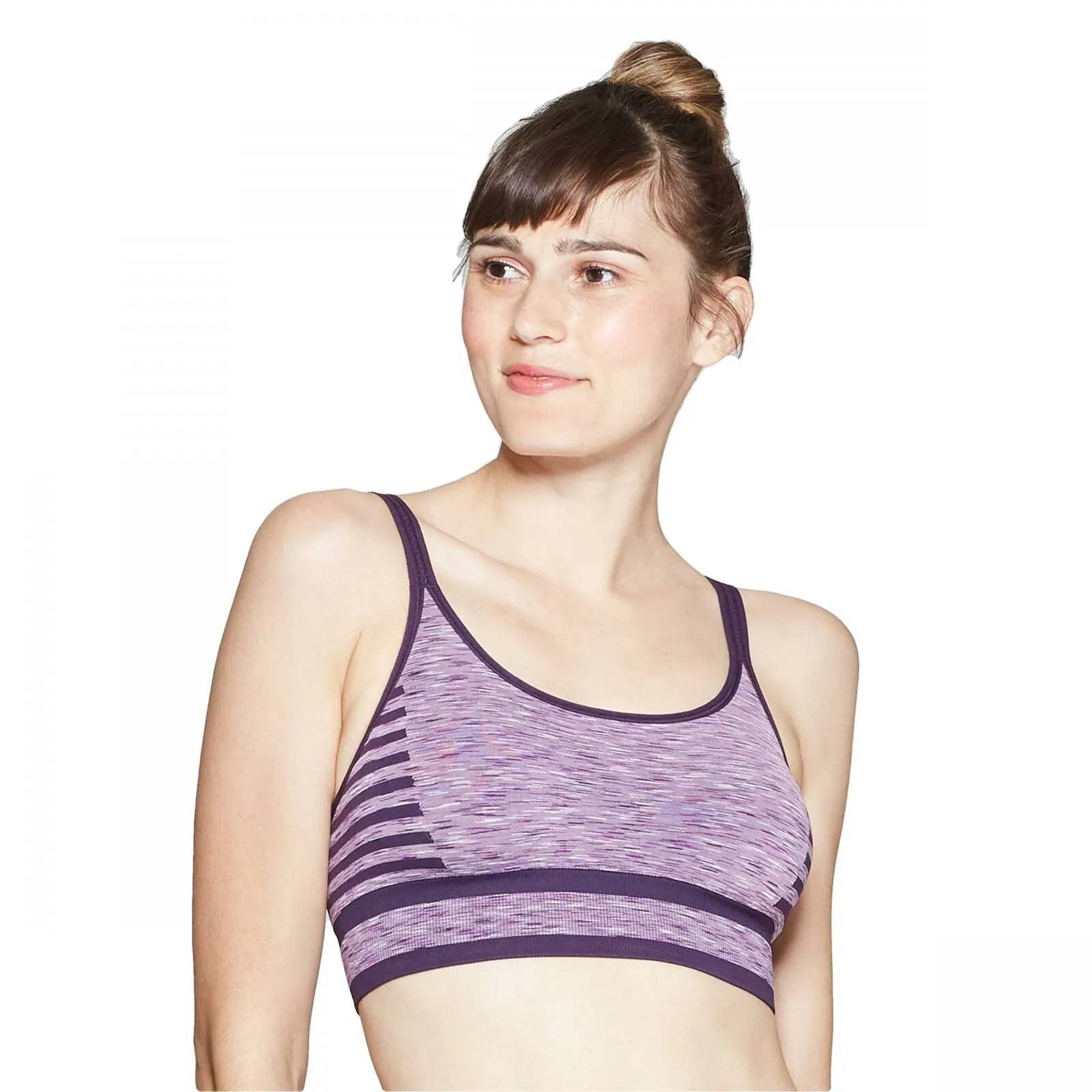 C9 Champion Women's Scoop Neck Spacedye Seamless Sports Bra