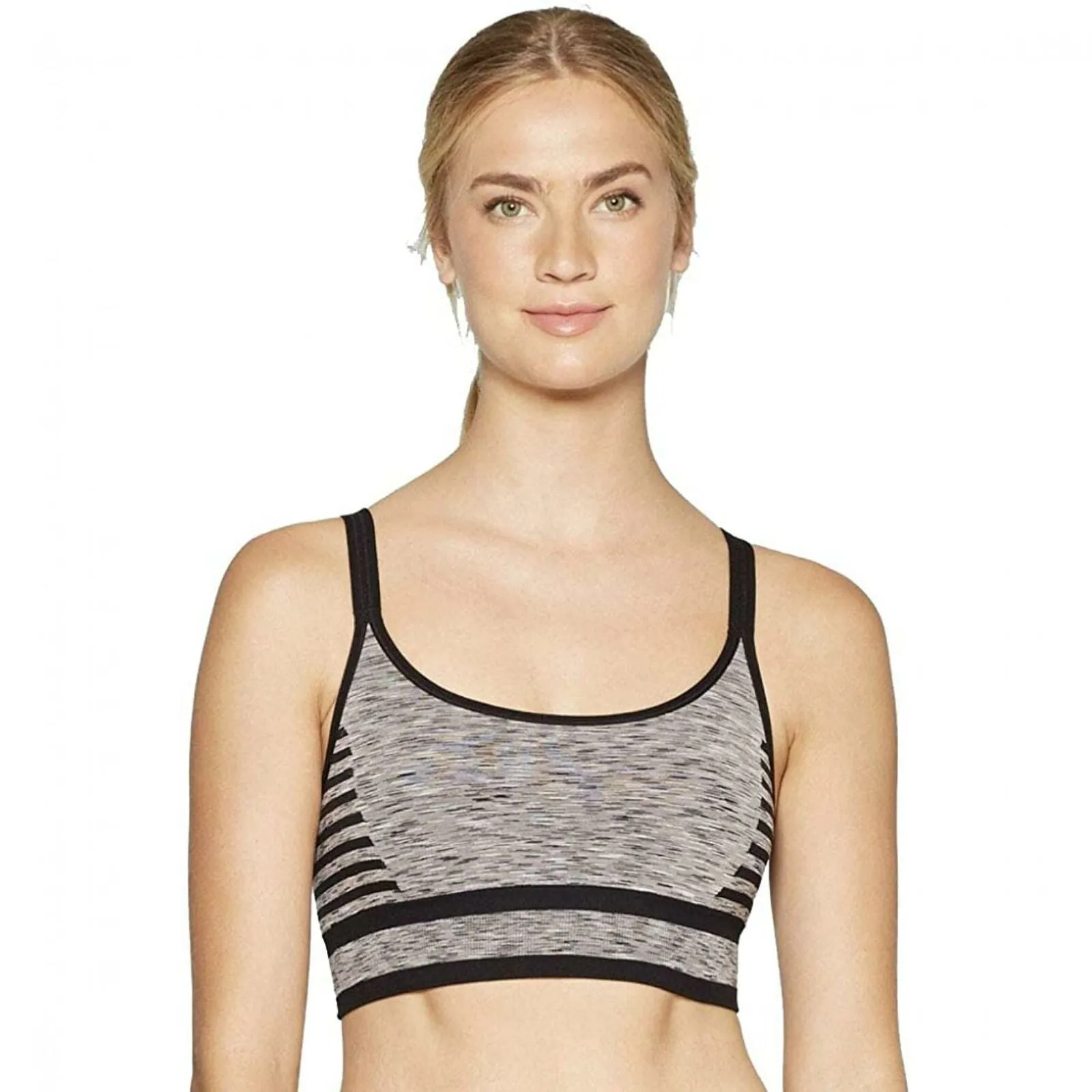 C9 Champion Women's Scoop Neck Spacedye Seamless Sports Bra