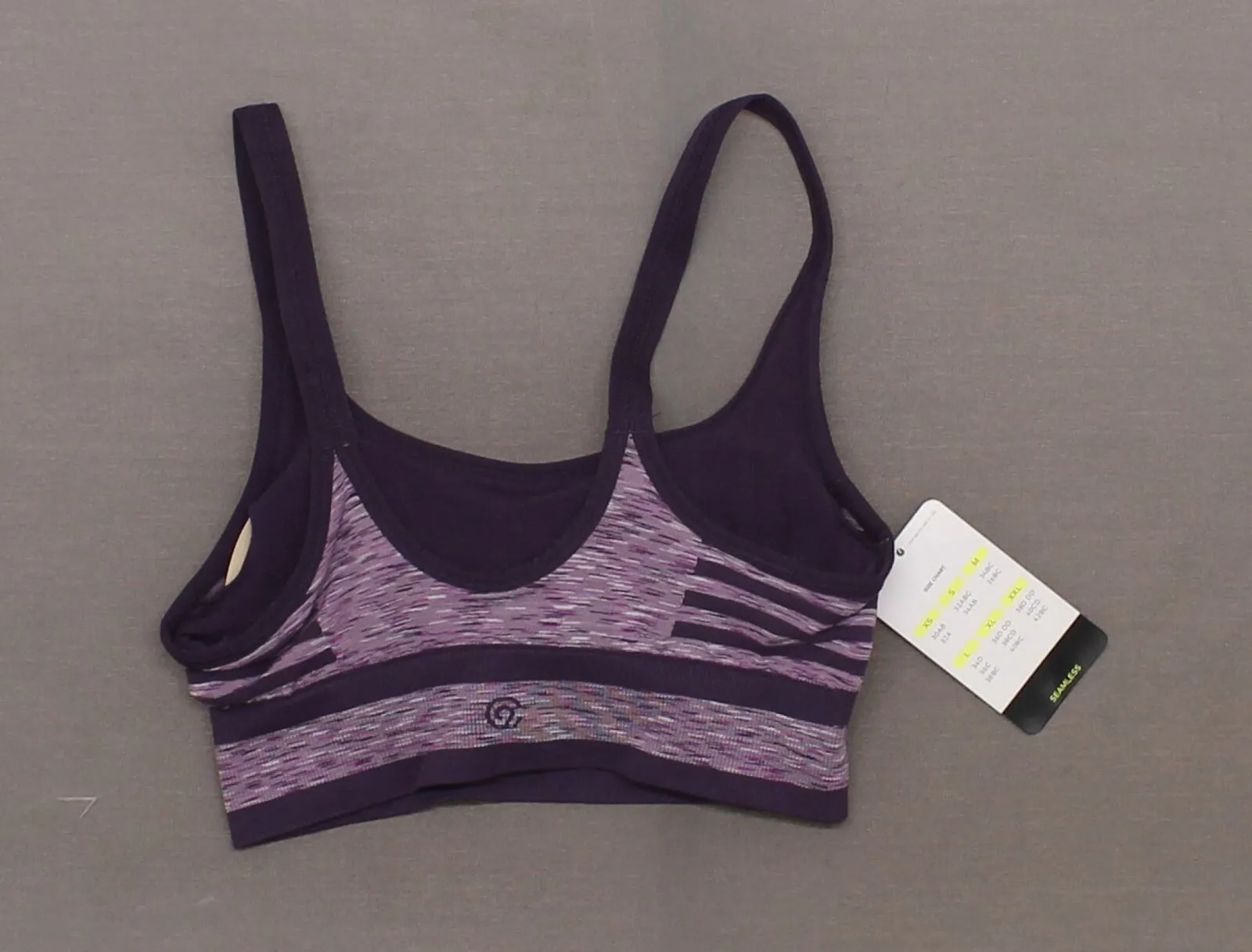 C9 Champion Women's Scoop Neck Spacedye Seamless Sports Bra