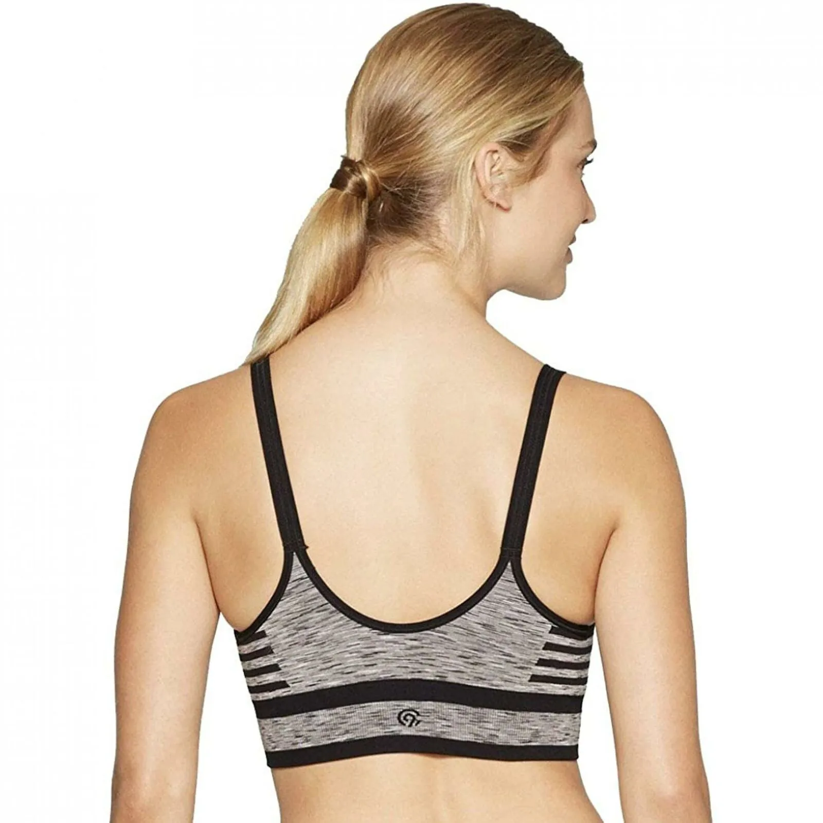 C9 Champion Women's Scoop Neck Spacedye Seamless Sports Bra