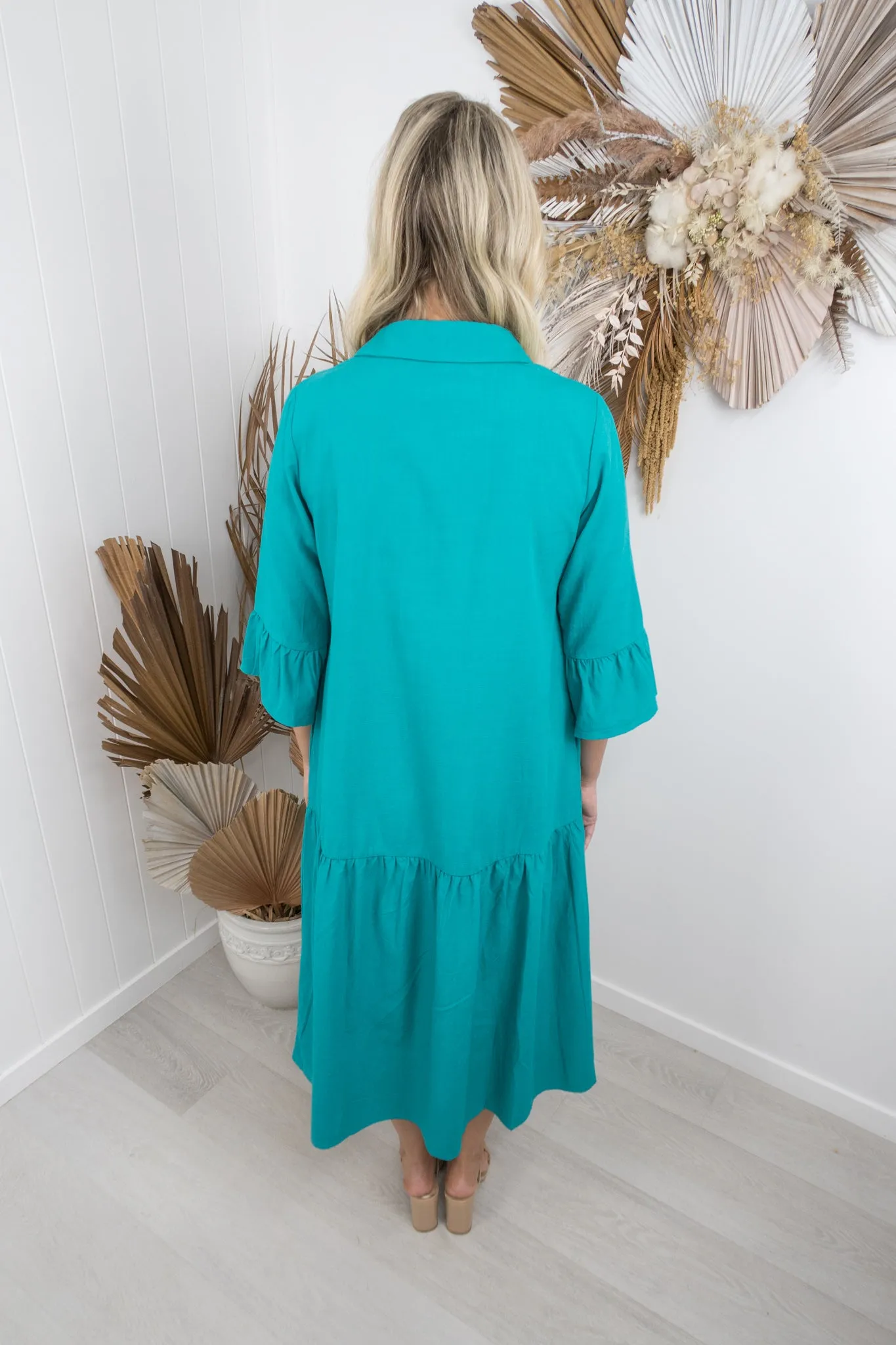 Camden Dress -Teal