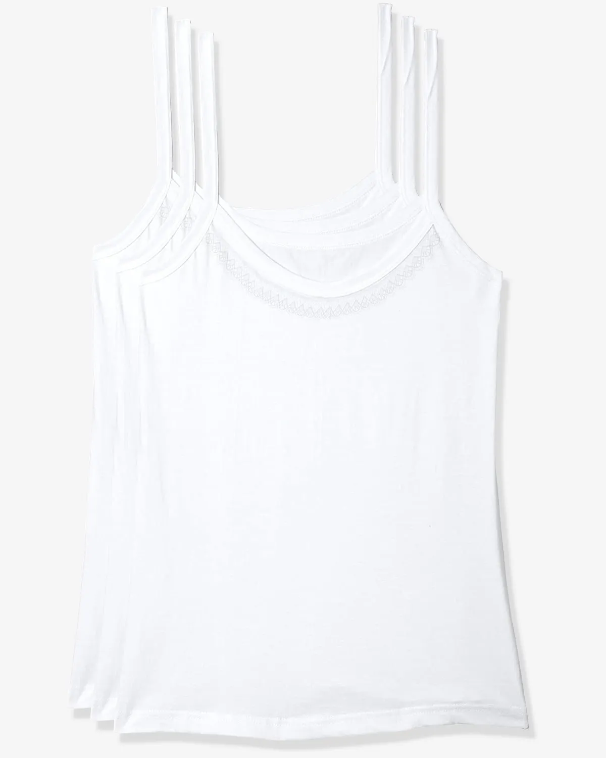 Camisole - Standard Lace - Pack of 3 - Mix Colors