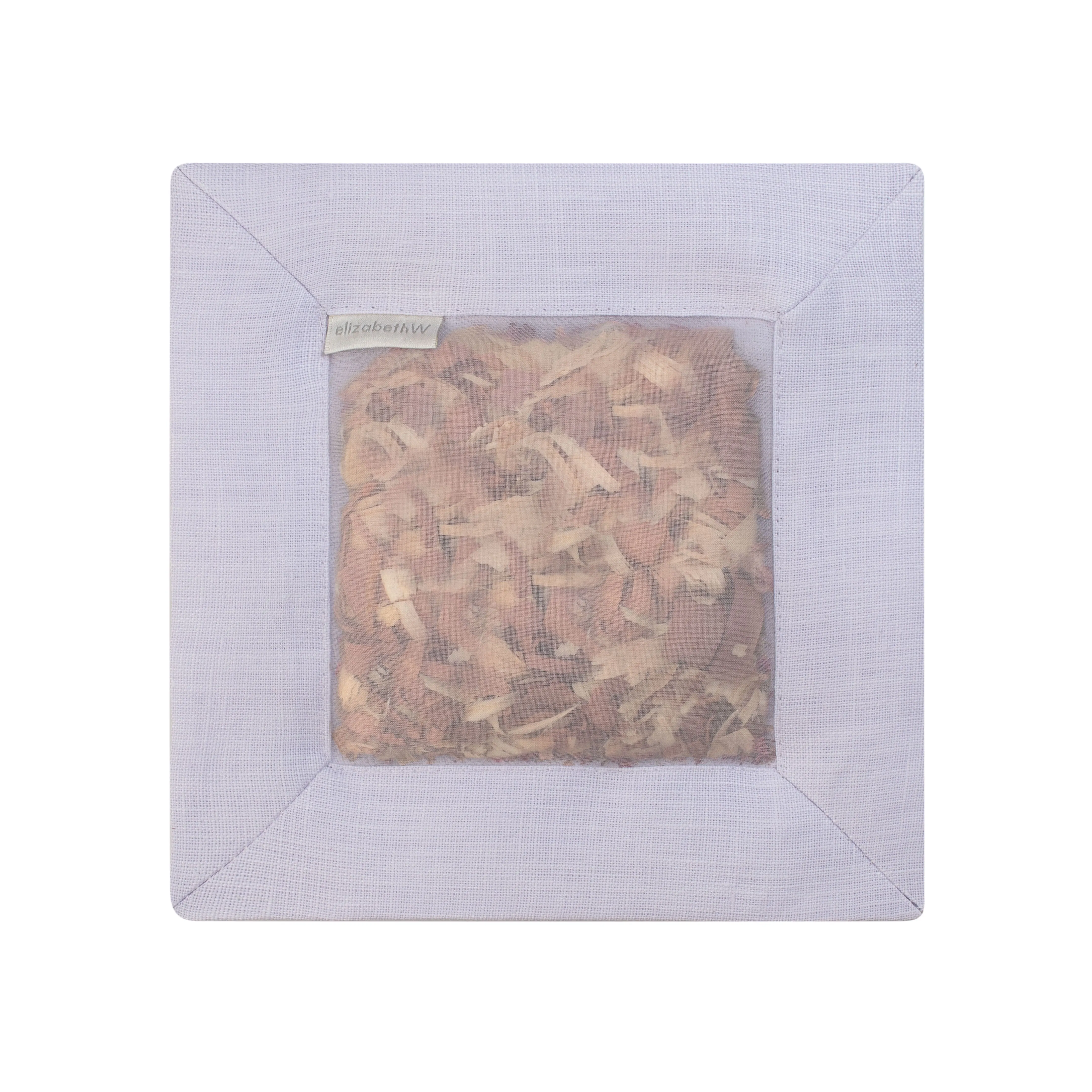 Cedar Square Sachet Purple Linen