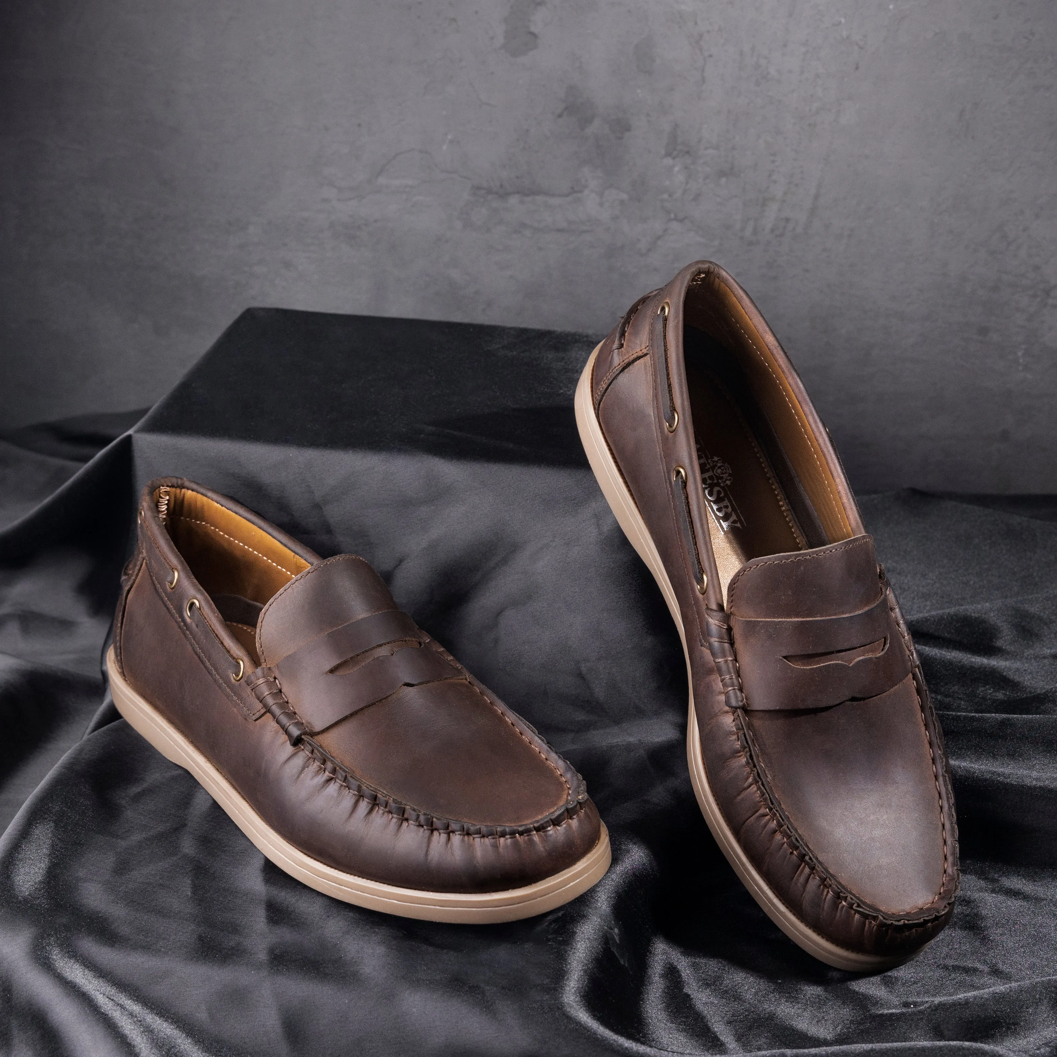 Chamberlain Men's Loafer - WAXY BROWN