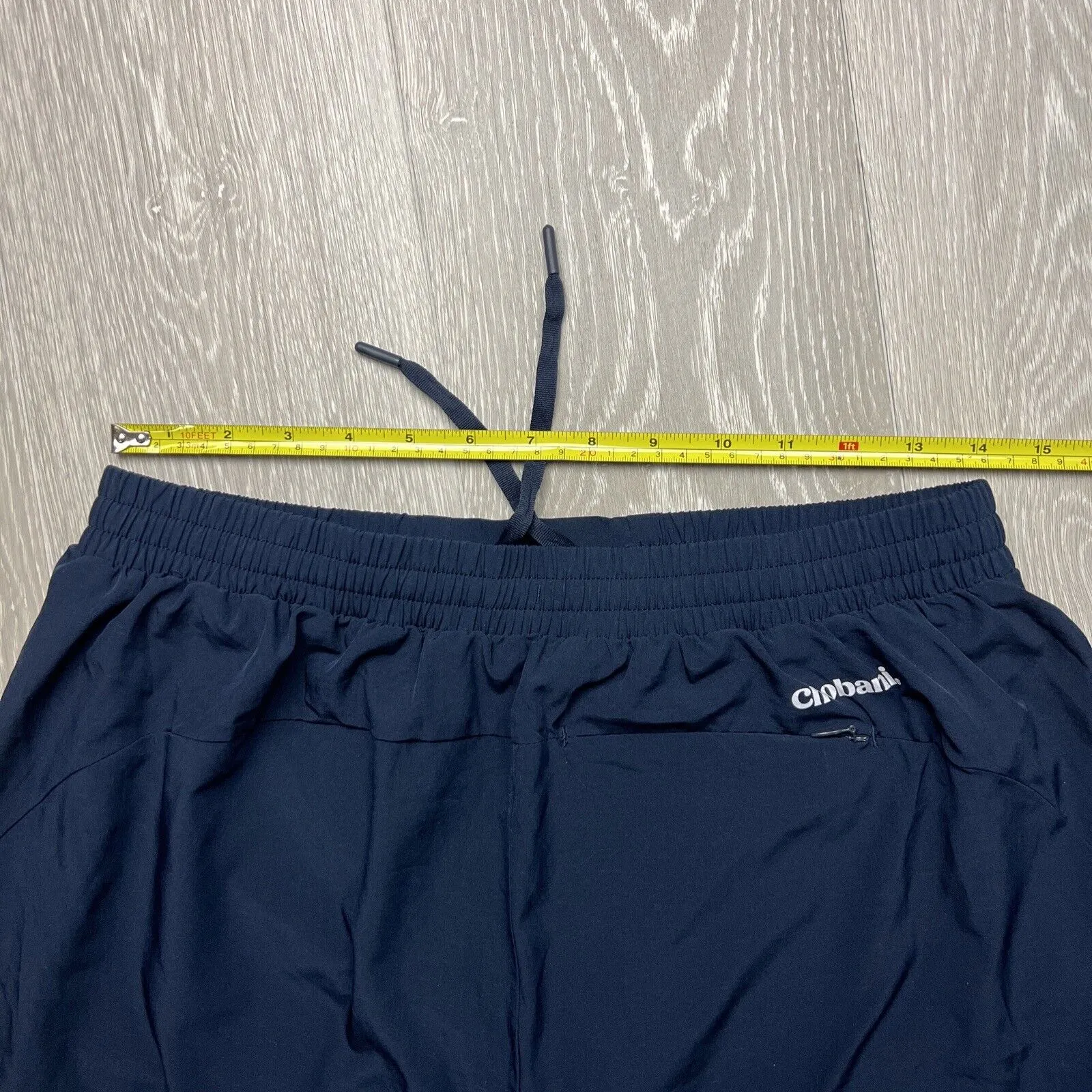 Chobani Yoghurt Mens Blue Shorts Size Medium