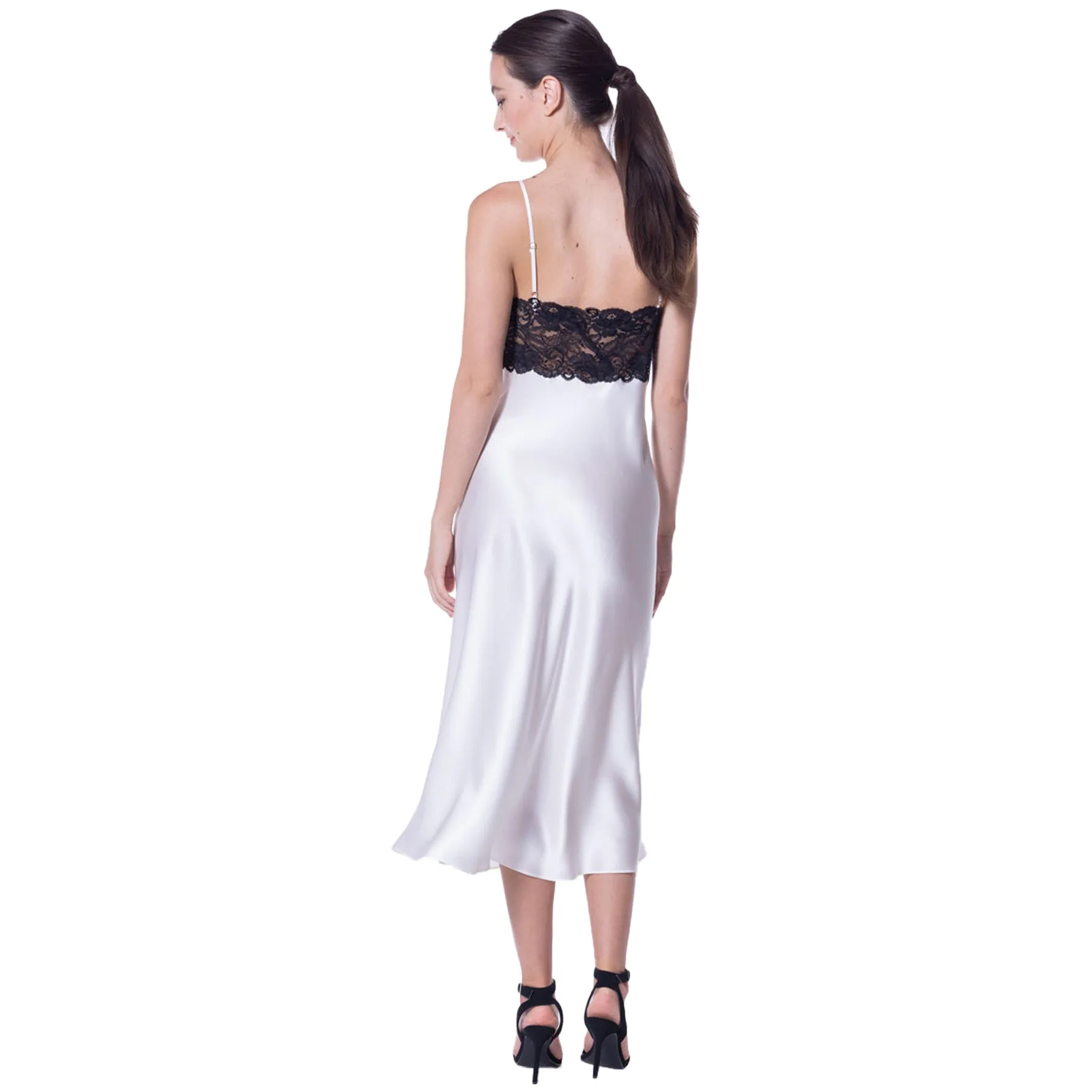 Christine Lucia Sleeveless Silk Gown